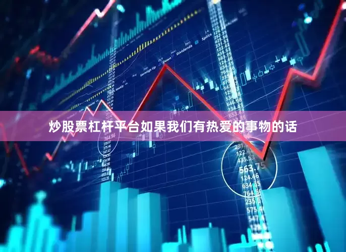炒股票杠杆平台如果我们有热爱的事物的话